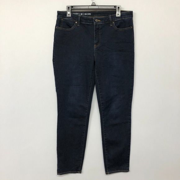Talbots Slim Ankle Jeans Size 10 - Picture 1 of 16